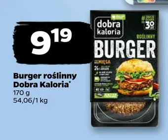 Netto Burger roślinny dobra kaloria oferta