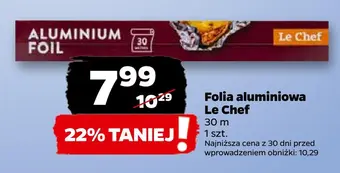 Netto Folia aluminiowa le chef oferta