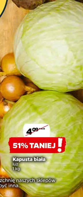 Netto Kapusta biała oferta