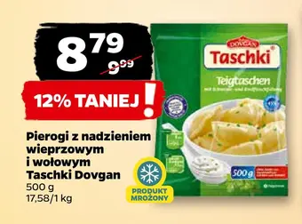 Netto Pierogi z nadzieniem wieprzowym i wołowym taschki dovgan oferta