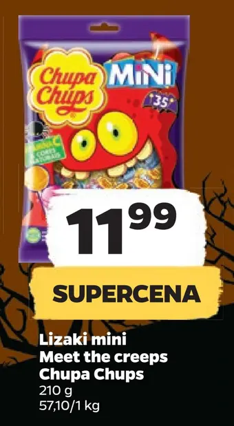 Netto Lizaki mini meet the creeps chupa chups oferta