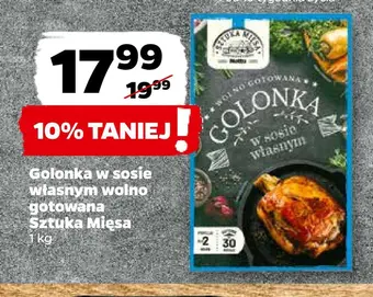 Netto Golonka w sosie własnym wolno gotowana sztuka mięsa oferta