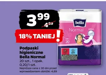 Netto Podpaski higieniczne bella normal oferta