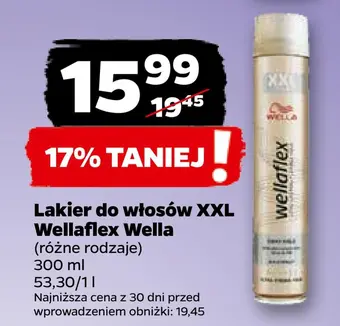 Lakier do włosów xxl wellaflex wella