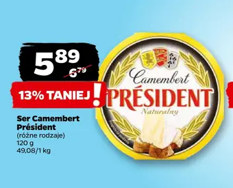Netto Ser camembert président oferta