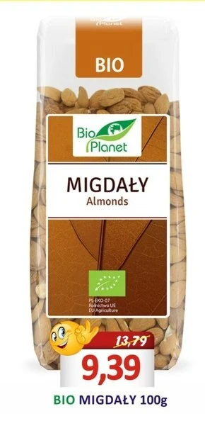 Hale Banacha Migdały bio planet oferta