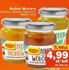 Społem Winiary bulion warzywny 160 g oferta
