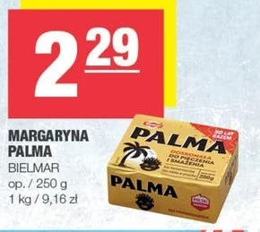 Spar Bielmar palma margaryna 250 g oferta