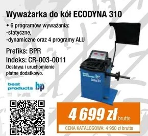 Profiauto Wyważarka do kół best products oferta