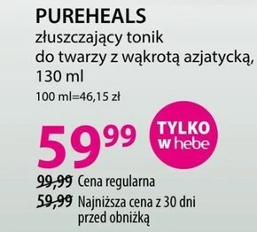 Hebe Tonik do twarzy pureheals oferta