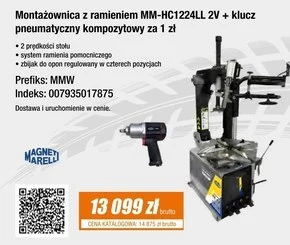 Profiauto Montażownica do opon magneti marelli oferta