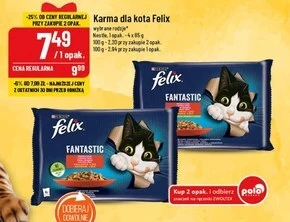 Polomarket Felix fantastic karma dla kotów wiejskie smaki w galaretce 340 g (4 x 85 g) oferta