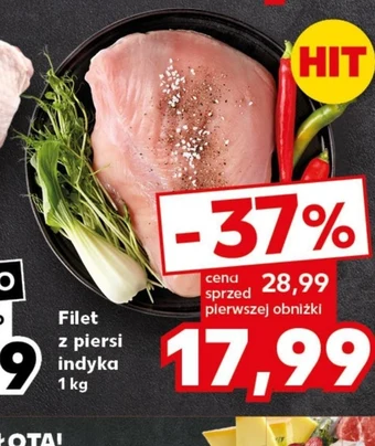 Kaufland Filet z piersi indyka oferta