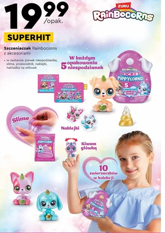 Biedronka ZURU Szczeniaczek Rainbocorns z akcesoriami oferta