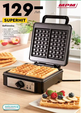 Biedronka MPM Gofrownica oferta