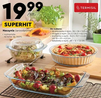 Biedronka TERMISIL Naczynia żaroodporne oferta