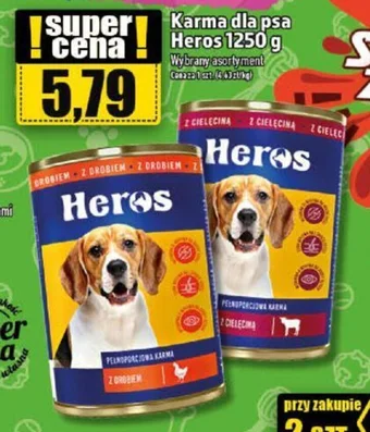 Topaz Karma dla psa Heros 1250 g oferta