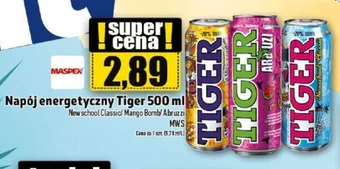 Topaz MWS Napój energetyczny Tiger 500 ml oferta