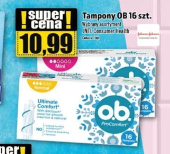 Topaz JNTL Consumer Health Tampony OB 16 szt. oferta