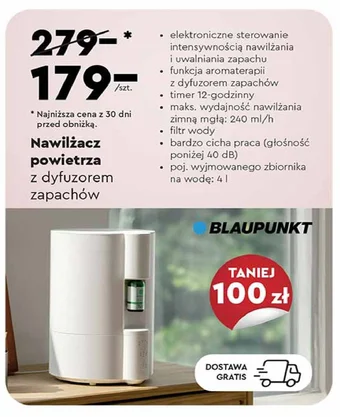 Biedronka Nawilżacz powietrza aha501 oferta
