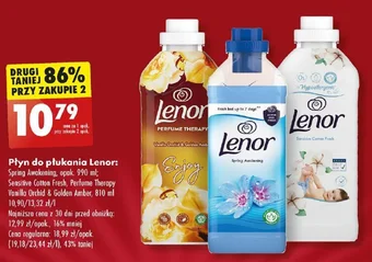 Biedronka Płyn do płukania Lenor 990 ml/810 ml oferta