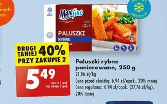 Biedronka Paluszki rybne panierowane 250 g oferta