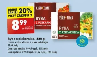 Biedronka Ryba z piekarnika 320 g oferta