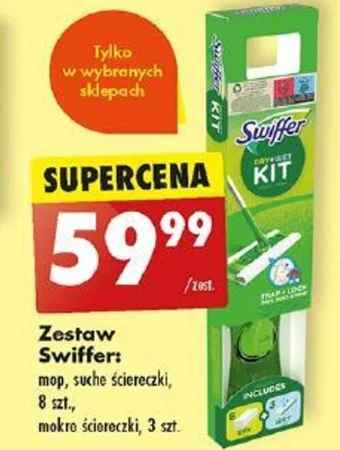 Biedronka Zestaw Swiffer: oferta