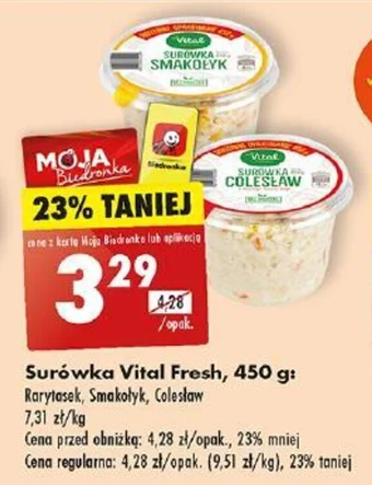 Biedronka Surówka Vital Fresh 450 g oferta