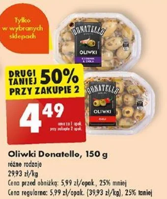 Biedronka Oliwki Donatello 150 g oferta