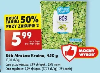 Biedronka Bób Mroźna Kraina 450 g oferta