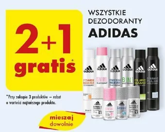 Biedronka WSZYSTKIE DEZODORANTY ADIDAS oferta