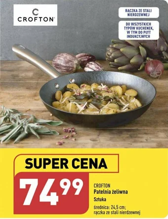 ALDI CROFTON Patelnia żeliwna oferta