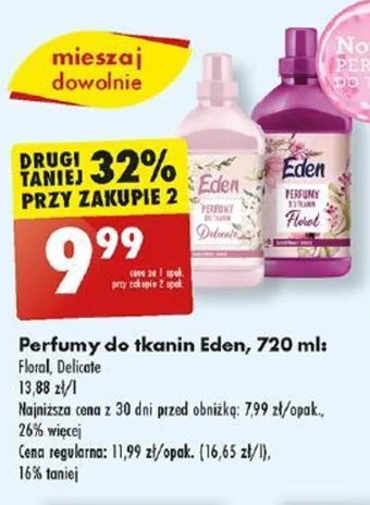 Biedronka Perfumy do tkanin Eden 720 ml oferta