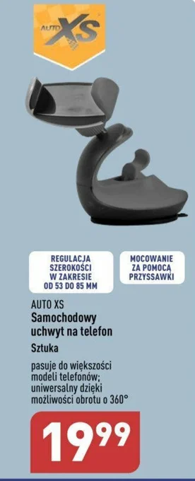 ALDI AUTO XS Samochodowy uchwyt na telefon oferta