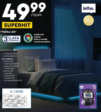 Biedronka lethe Taśma LED oferta