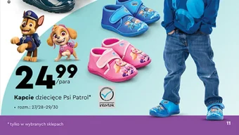 Biedronka Kapcie dziecięce Psi Patrol oferta