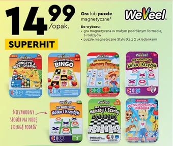 Biedronka Gra lub puzzle magnetyczne oferta