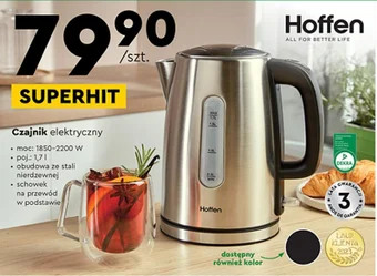 Biedronka Hoffen Czajnik elektryczny 1850-2200W oferta