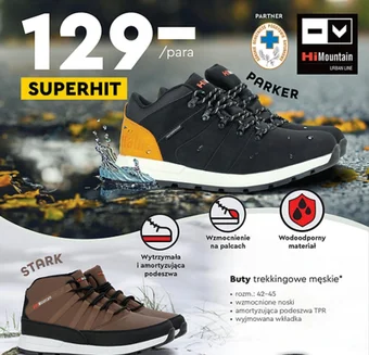 Biedronka HiMountain Buty trekkingowe męskie 42-45 rozm. oferta