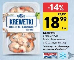 Intermarche Blanszowane krewetki oferta
