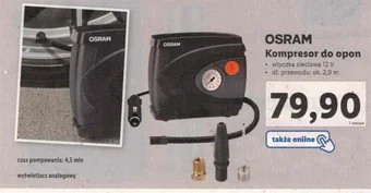 Kompresor do opon OSRAM