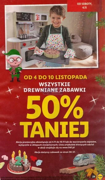 Lidl WSZYSTKIE DREWNIANE ZABAWKI oferta
