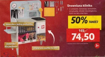 Lidl Drewniana klinika playtive oferta