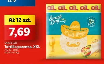 Lidl SNACK DAY Tortilla pszenna, XXL 740g oferta