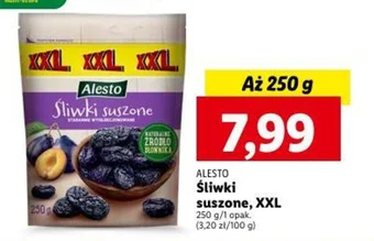 Lidl ALESTO Śliwki suszone, XXL 250 g oferta
