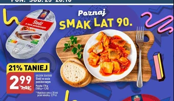 ALDI Śledz w sosie pomidorowym oferta