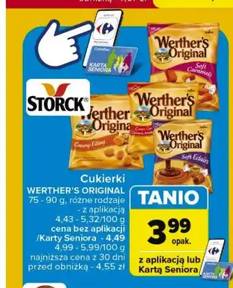 ALDI Cukierki soft caramels oferta