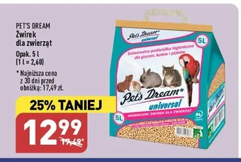 ALDI Żwirek drewniany uniwersalny oferta