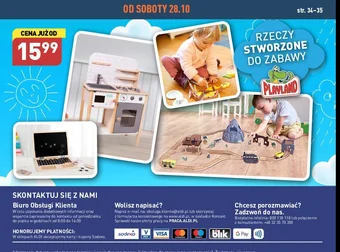 ALDI Laptop drewniany z tablicą do pisania oferta
